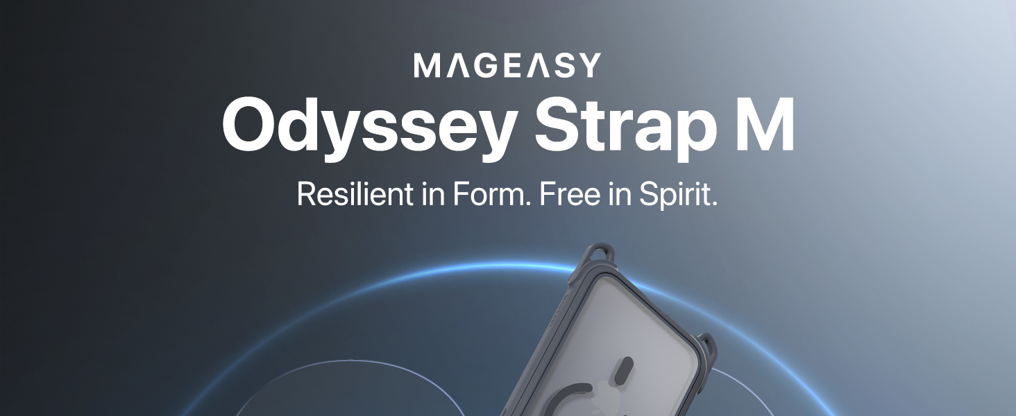 Amazon.com: MAGEASY Odyssey MagSafe Crossbody iPhone Case with